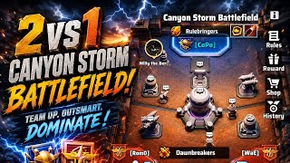 Canyon Storm - CoPo (1672) Vs RomO (1604) / WaE (1616)
