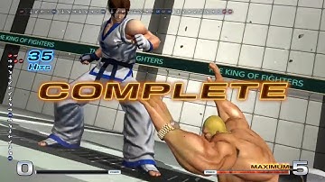 KOF XIV - Kim Combo Challenges with input data