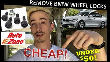How To Remove OEM BMW Wheel Locks For Less Than $50!