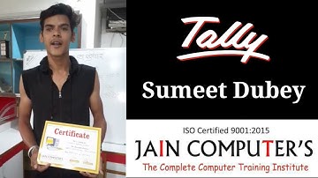 Tally Institute In Raipur | Student Review Video | Shailendra Nagar, Raipur #JAINCOMPUTER
