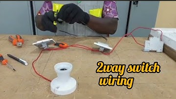 2 WAY LIGHT SWITCH WIRING EXPLAINED