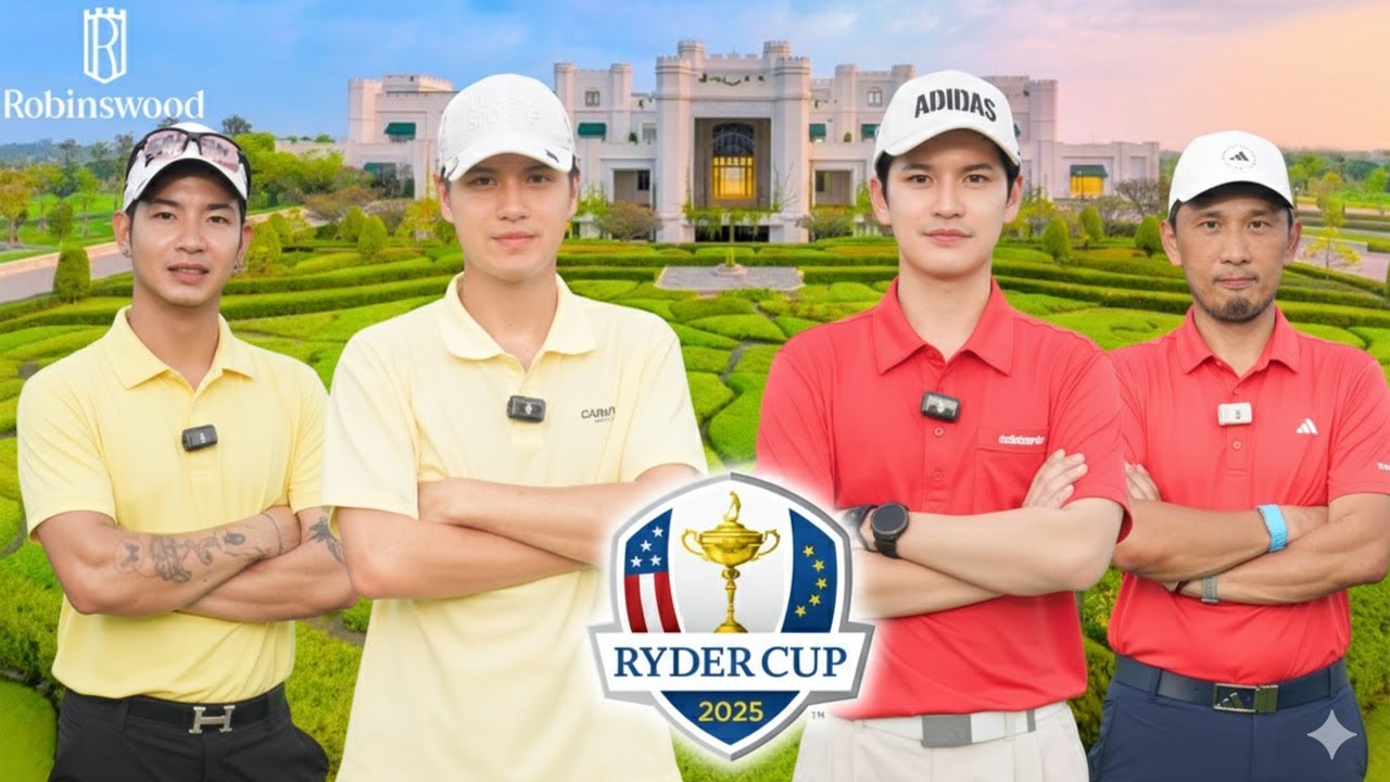 Ryder Cup Match! เต๋าโปรนพ VS มาร์คโปรต้า @Robinswood Golf Club | TIDGOLF