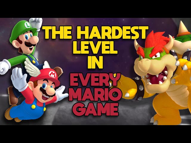 Every Super Mario Game Ranked Easiest to Hardest