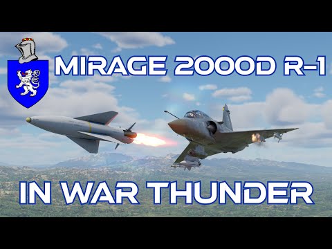 Mirage-2000D R1 In War Thunder : A Basic Review