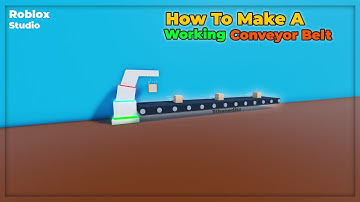How To Make A Conveyor Belt | Roblox Studio | Easy Scripting Tutorial