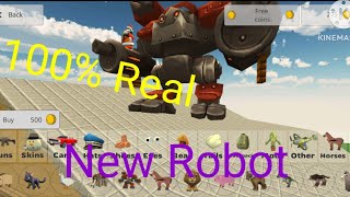 New robot in chicken gun 3.2.05