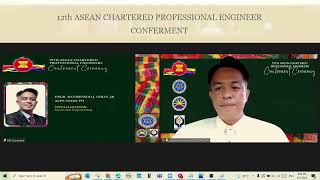 Conferment of Engr. Raymundo Giray, Jr. to the ASEAN Chartered Professional Engineer (ACPE) register