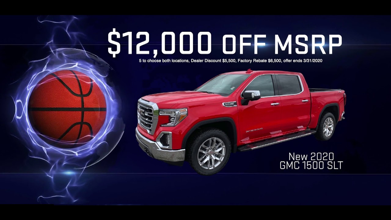 Sterling Buick GMC in Opelousas - March 2020 Specials - YouTube