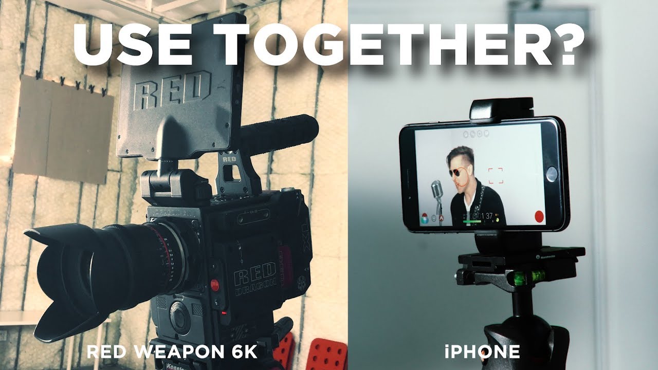 Shooting a Music Video on a RED Camera and an iPhone YouTube