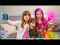 Princess Lollipop Pretend Play Fun with Barbie Dream Floor and Kate & Lilly!