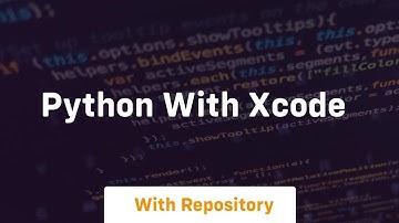 python with xcode