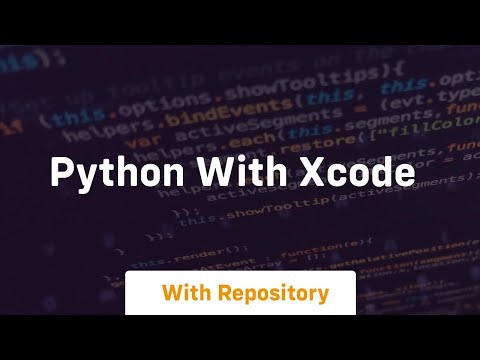 python with xcode