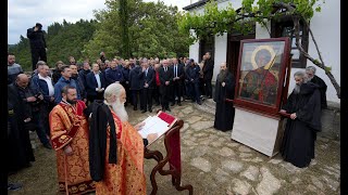 Премиерът Главчев и българската делегация участваха в празника на манастира „Св. Георги Зограф“