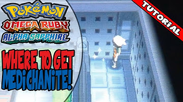 How to get the Medichamite on Pokemon Omega Ruby/Alpha Sapphire!