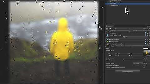 Rainy Window Shader