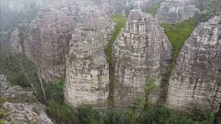 Lost City (West) at the Gardens of Stone Drone flight 1