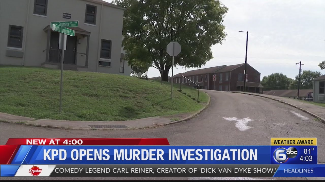Knoxville Police open murder investigation YouTube
