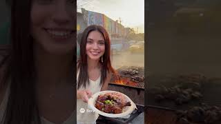 Девушка пробует курицу на Ямайке #юмор #прикол #смех
