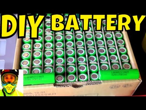 DIY: 48v 24ah lithium ion 18650 e-bike battery pack ...