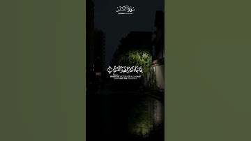 سورة النصر للقارئ ماهر المعيقلي 🤍 #قرآن #حالات_واتس #quran