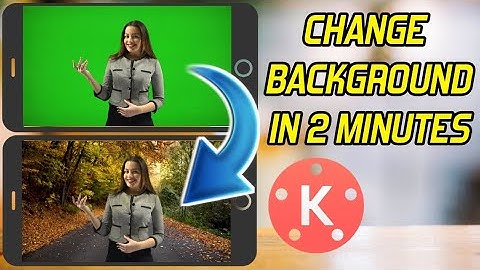How To Change Video Background In Android | Kinemaster Tutorial