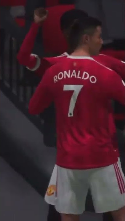 Ronaldo 2nd goal. Manchester United vs Newcastle. English premier league. FIFA 22 career mode