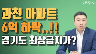 경기도 탑급 입지 과천, 1년만의 대폭락... 투자의 기회는 어떻게 잡아야 할까?