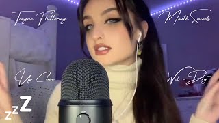 Beebee ASMR Tongue Fluttering Compilation | Mouth Sounds, Tongue Clicking, Swirling, Up Close screenshot 5