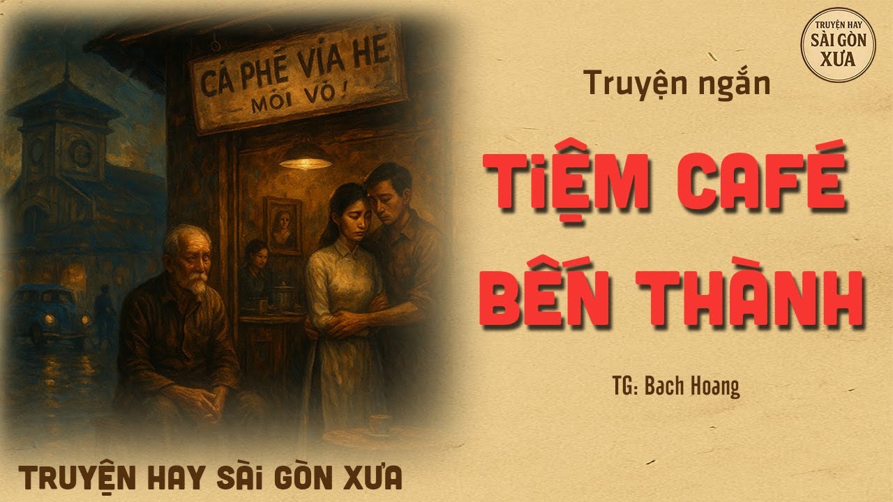 Truyện Hay Sài Gòn Xưa - Tiệm Cà Phê Góc Bến Thành - Nghe Truyện Đêm Saigon Xưa Hay Nhất