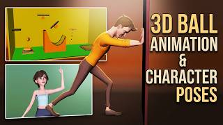 Project Output 6: 3D Ball animation, Male female poses