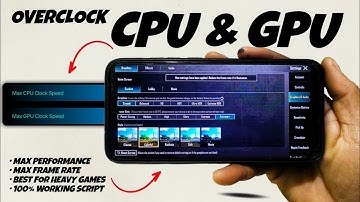 Overclocking Your  Cpu & Gpu + Lock Max Gaming FPS in Any Android | Fix Fps Drops Performance !