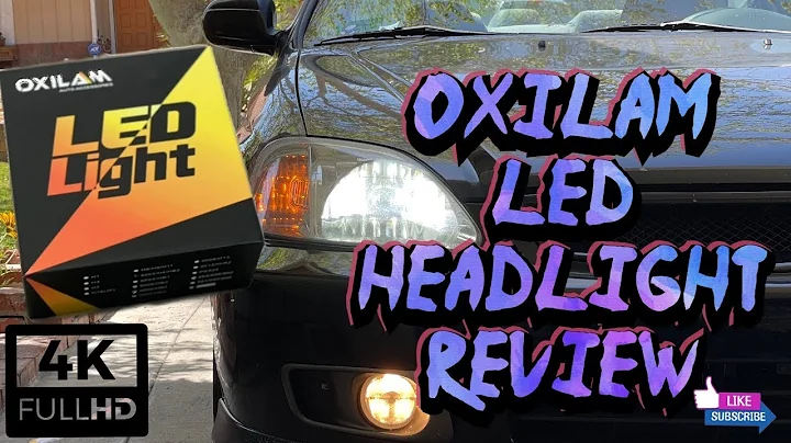 Install & review of Oxilam LED lights