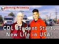 New CDL Driver Brings Family from El Salvador to the United States! - Driving Academy