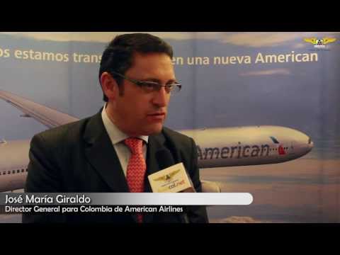 Presentación ruta Bogotá - Dallas/Forth Worth de American Airlines