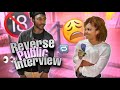 Reverse public interview 🔄 | *Gets Weird*😭😬