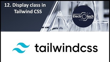 Display class of Tailwind CSS in Hindi