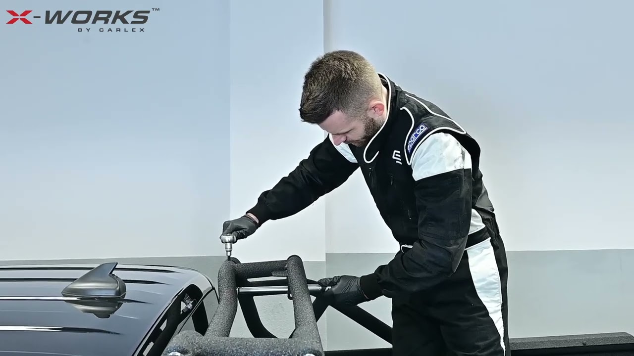 Ford Ranger Raptor by X-Works - Pick-up Roll Bar with Line-X® coating installation