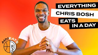 Everything NBA Legend Chris Bosh Eats In A Day | Delish