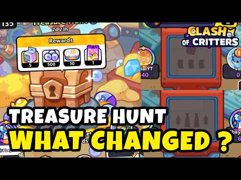 So This Is What They Did To Treasure Hunt… But WHY? | Clash Of Critters