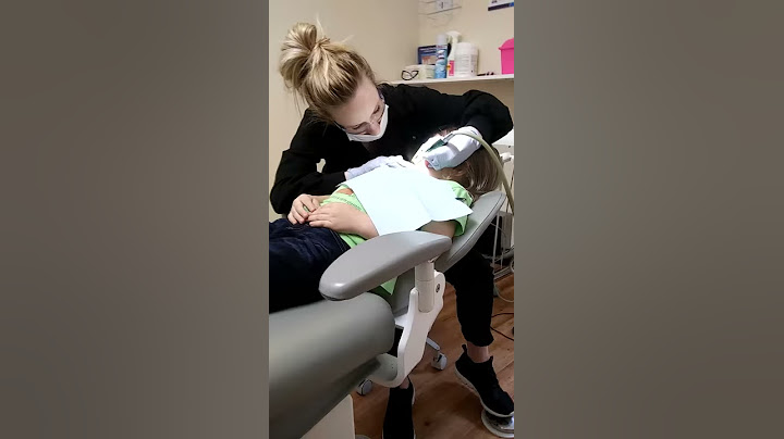Asher goes to the dentist like a big boy