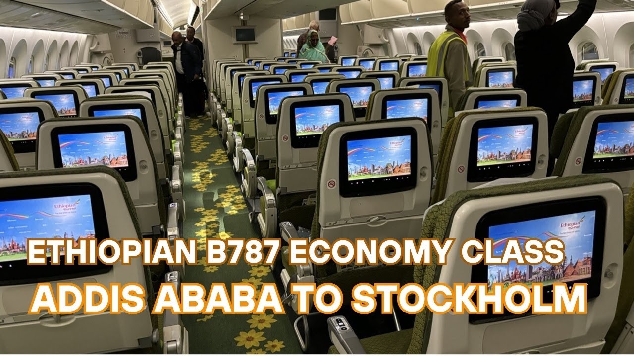 Ethiopian Airlines: Food, Service and Comfort in Economy Class