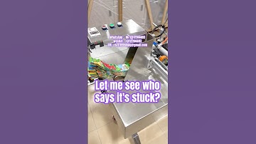 Let me see who dares to say this friction feeder paging machine conveyor card? #technology #ifeeder