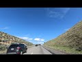 Ellensburg to Yakima, Washington and Yakima Sportsman State Park Campground | 4K Realtime Driving