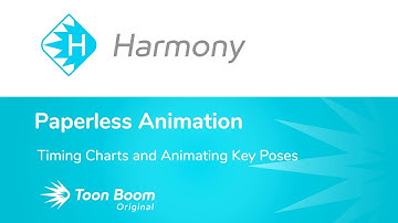 How to Create Timing Charts and Animation Key Poses in Harmony