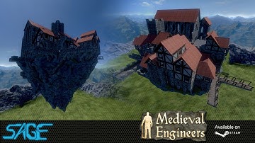 Medieval Engineers, SkyTown, With Cathedral