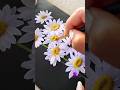 Easy Daisy Flower Painting #painting #acrylicpainting #floral  #wocol #viralreels #trending