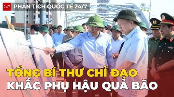 Tổng Bí thư Tô Lâm thị sát, chỉ đạo khẩn công tác khắc phục bão lũ tại Thái Nguyên
