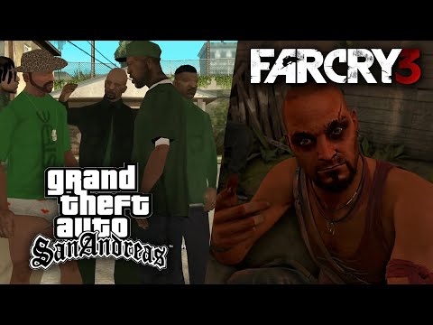 Видео: Grand Theft Auto: San Andreas ► СТРИМ #3 + Far Cry 3