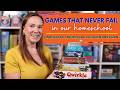 Games That Never Fail in Our Homeschool | Gameschool Favorites We Use Again and Again