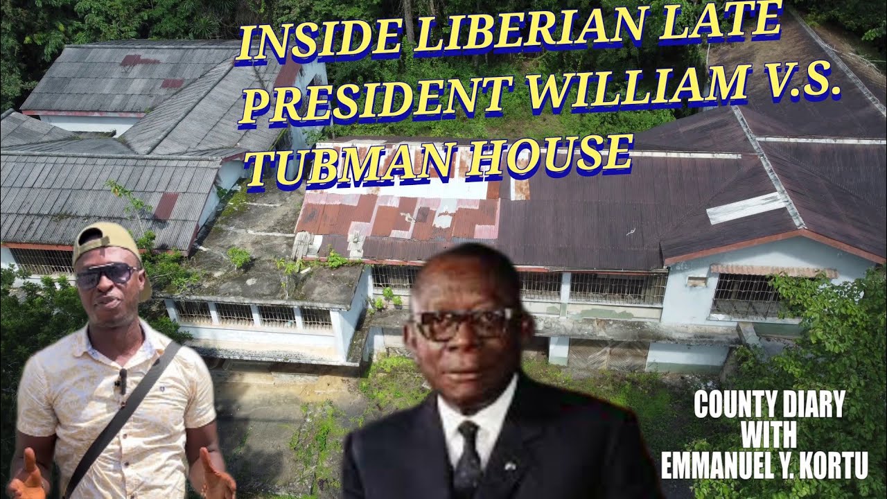ВНУТРИ ДОМА БЫВШЕГО ПРЕЗИДЕНТА ЛИБЕРИИ УИЛЬЯМА В.С. ТАБМЕНА в округе Бонг